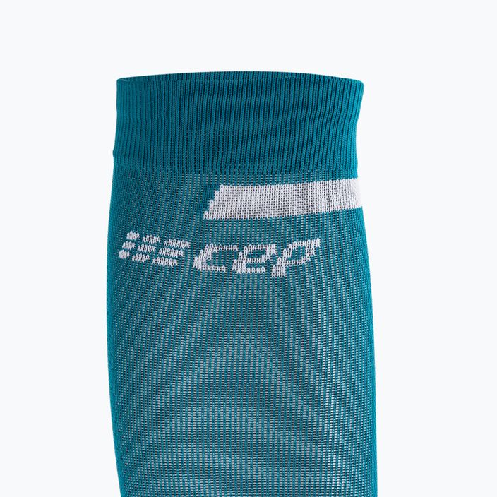 CEP Tall 4.0 men's compression running socks petrol/dark red 5