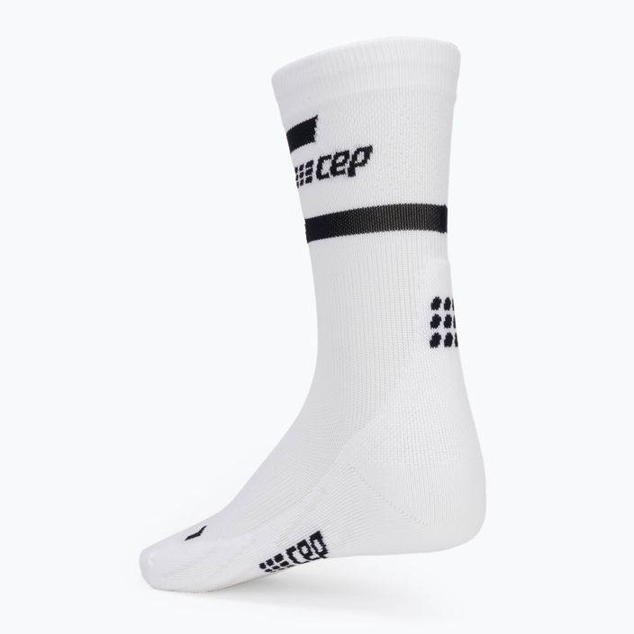 CEP Women's Compression Running Socks 4.0 Mid Cut white 2