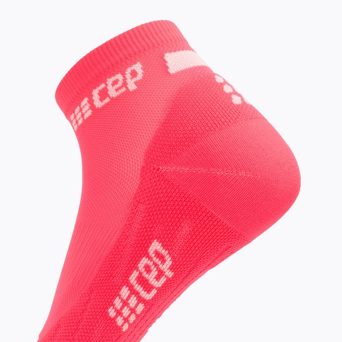 CEP Women's Compression Running Socks 4.0 Low Cut pink 6