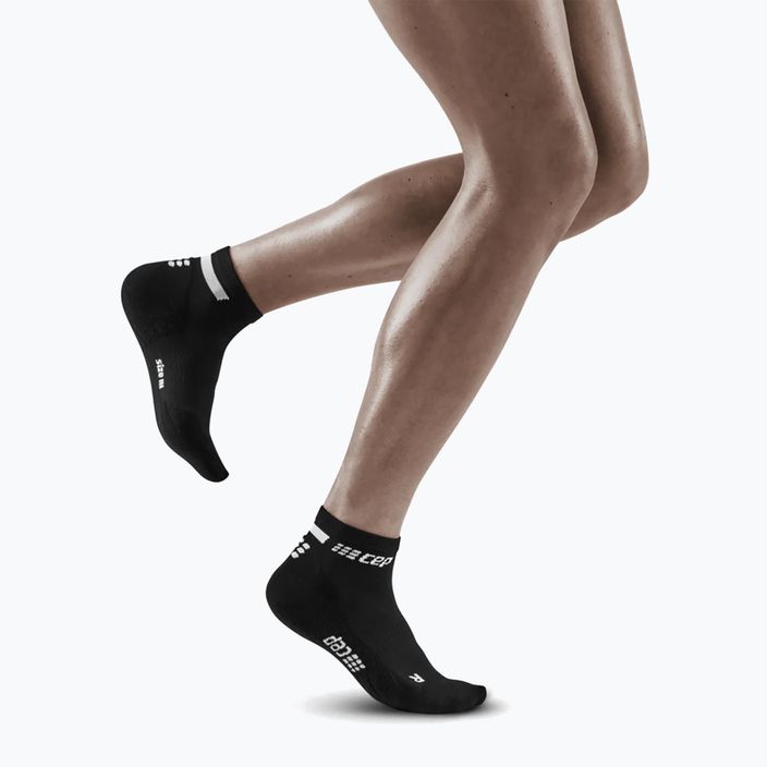 CEP Women's Compression Running Socks 4.0 Low Cut black 2