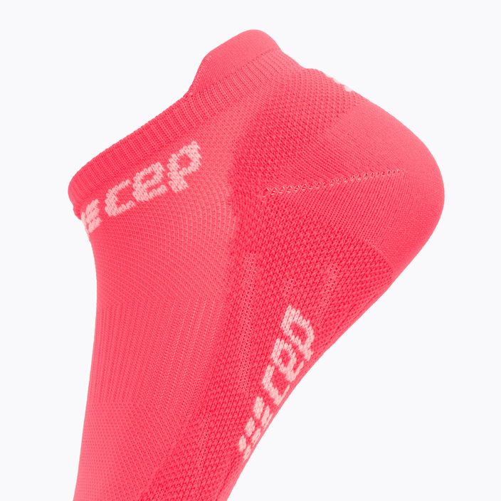 CEP Women's Compression Running Socks 4.0 No Show pink 4