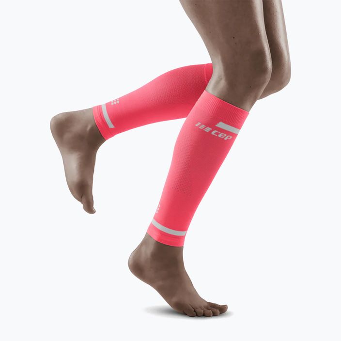 CEP Women's calf compression bands The run 4.0 pink 4