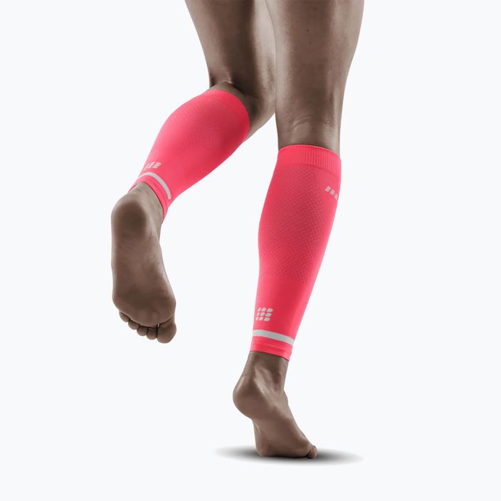 CEP Women's calf compression bands The run 4.0 pink 5