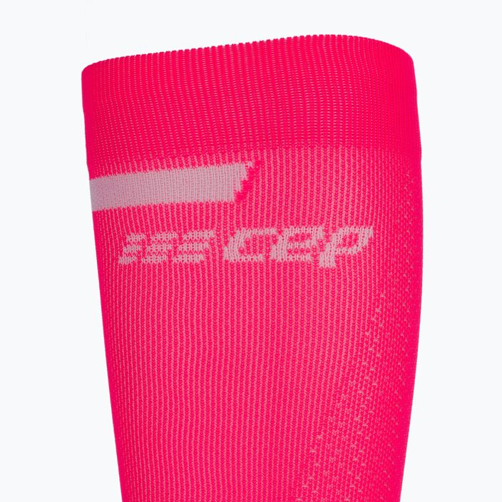 CEP Women's calf compression bands The run 4.0 pink 3