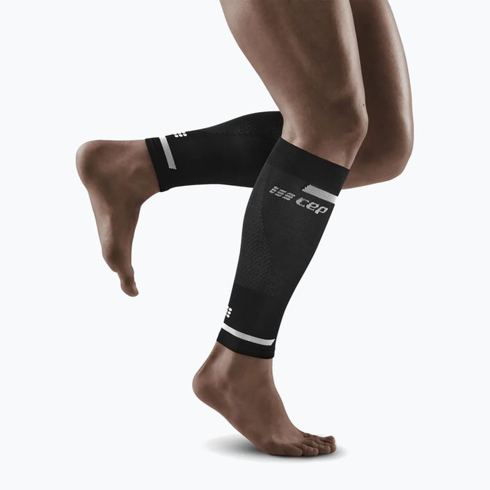 Men's calf compression bands CEP The run 4.0 black 4
