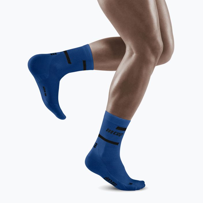 CEP Men's Compression Running Socks 4.0 Mid Cut blue 6