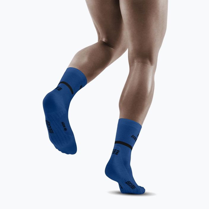 CEP Men's Compression Running Socks 4.0 Mid Cut blue 7