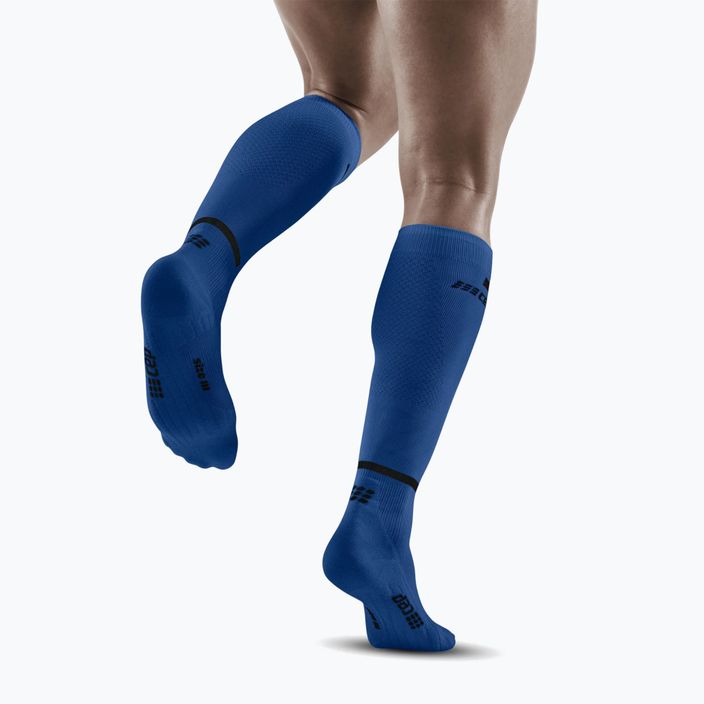CEP Tall 4.0 men's compression running socks blue 6