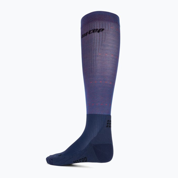 CEP Infrared Recovery women's compression socks blue 4