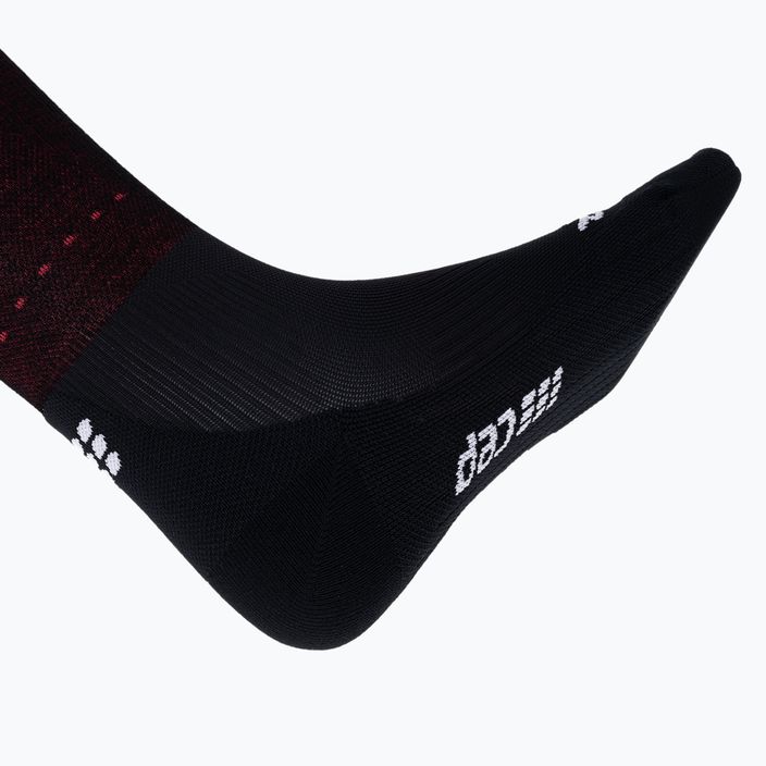 CEP Infrared Recovery women's compression socks black/red 8
