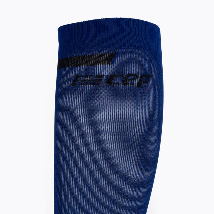 Men's calf compression bands CEP The run 4.0 blue 3