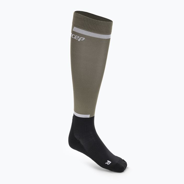 CEP Tall 4.0 olive/black men's compression running socks 2