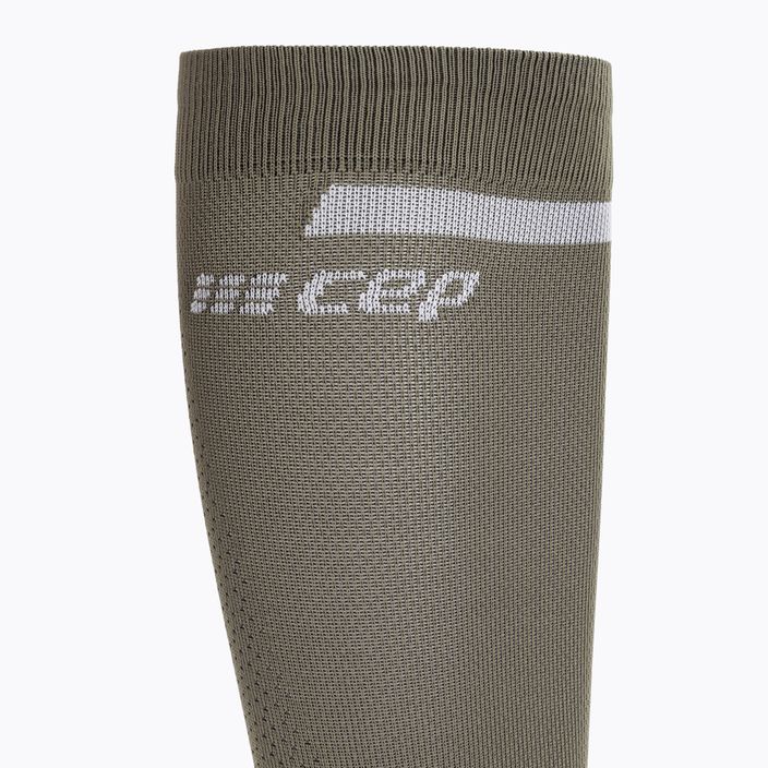 CEP Tall 4.0 olive/black men's compression running socks 4