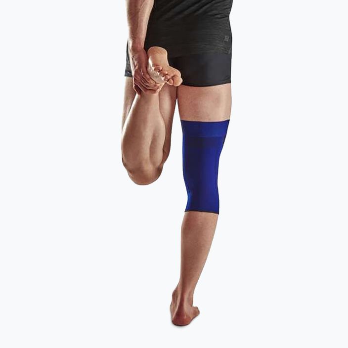 CEP Mid Support Knee Compression Brace blue 3