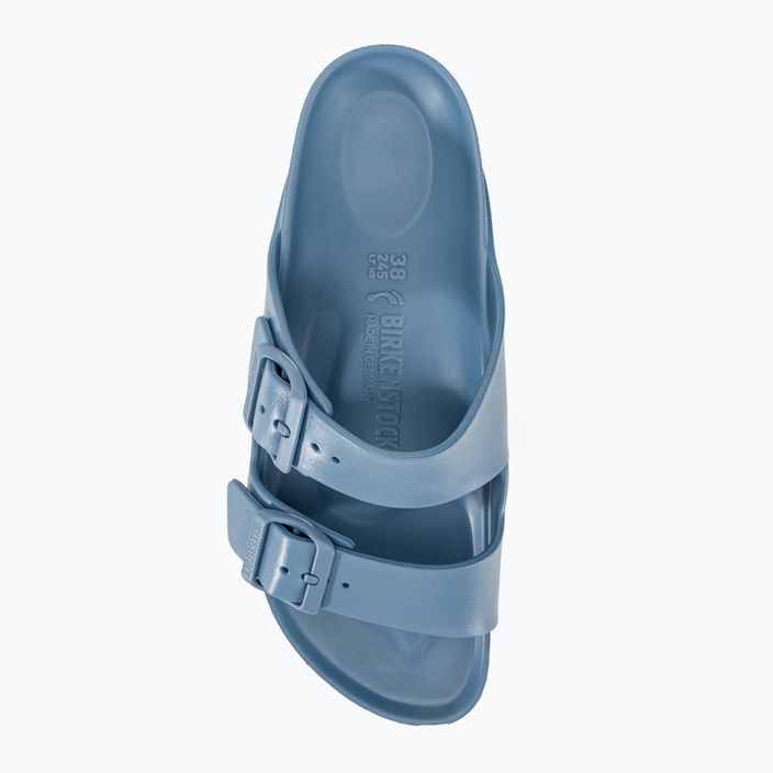 BIRKENSTOCK Arizona EVA Narrow elemental blue slides 5