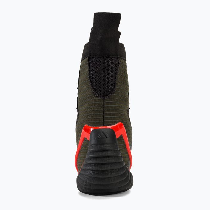 adidas Speedex 23 carbon/core black/solar red boxing shoes 6