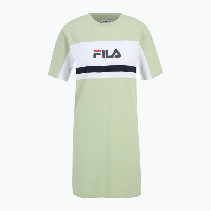 FILA women's dress Lishui smoke green/bright white 5