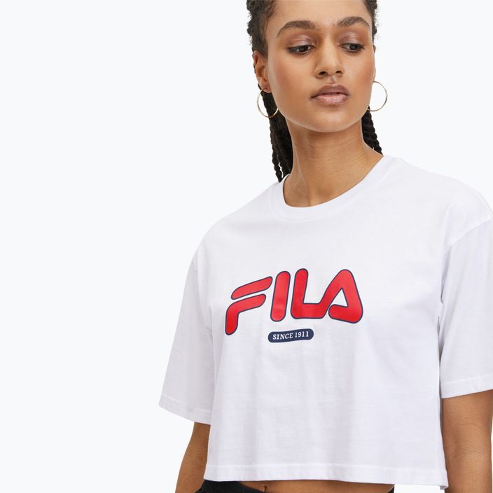 FILA women's t-shirt Lucena bright white 4