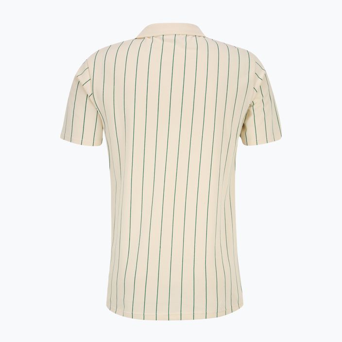 FILA men's polo shirt Luckenwalde antique white/adventurine striped 6