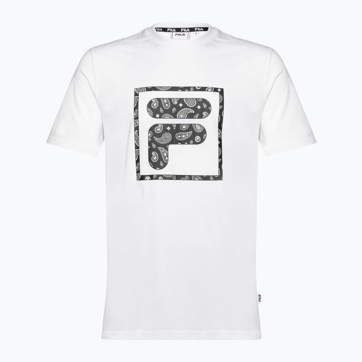 FILA Longyan Graphic bright white men's t-shirt 5