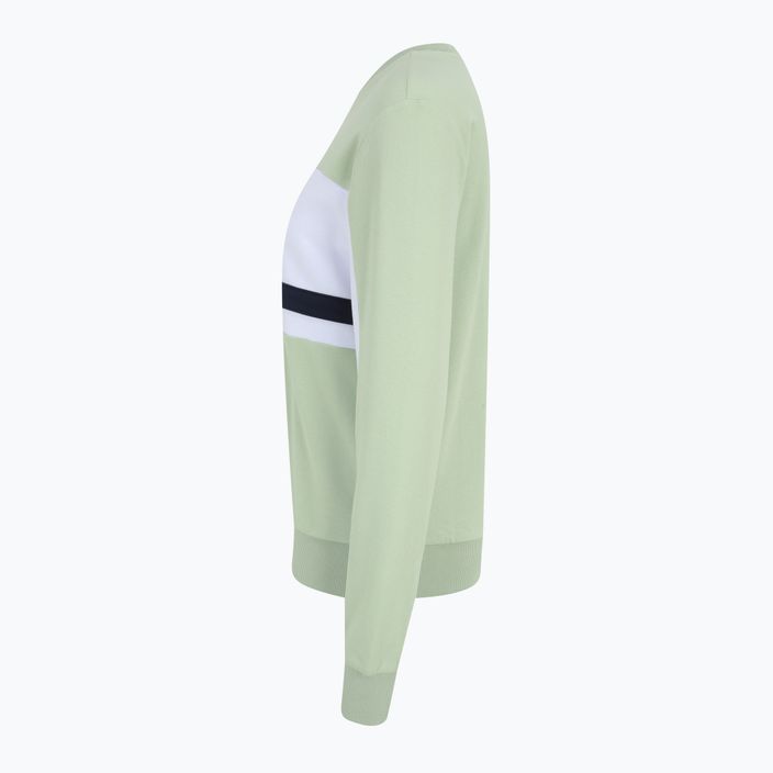 FILA women's sweatshirt Lishui smoke green/bright white 7