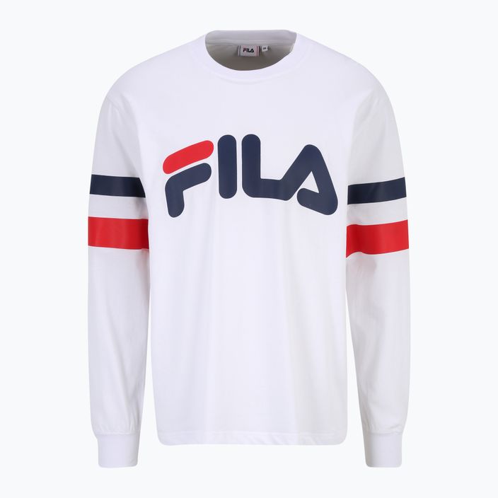 Men's FILA Luohe Oversized Crew bright white sweatshirt 5