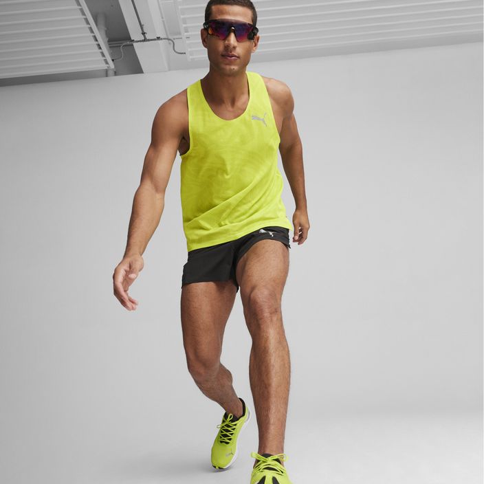 Men's running tank top PUMA Run Ultraspun Singlet green 7