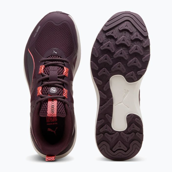 PUMA Reflect Lite Trail midnight plum running shoes 4