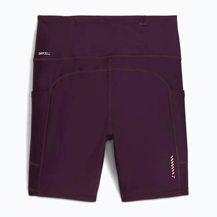 Women's running shorts PUMA Run Ultraform 6" midnight plum 2