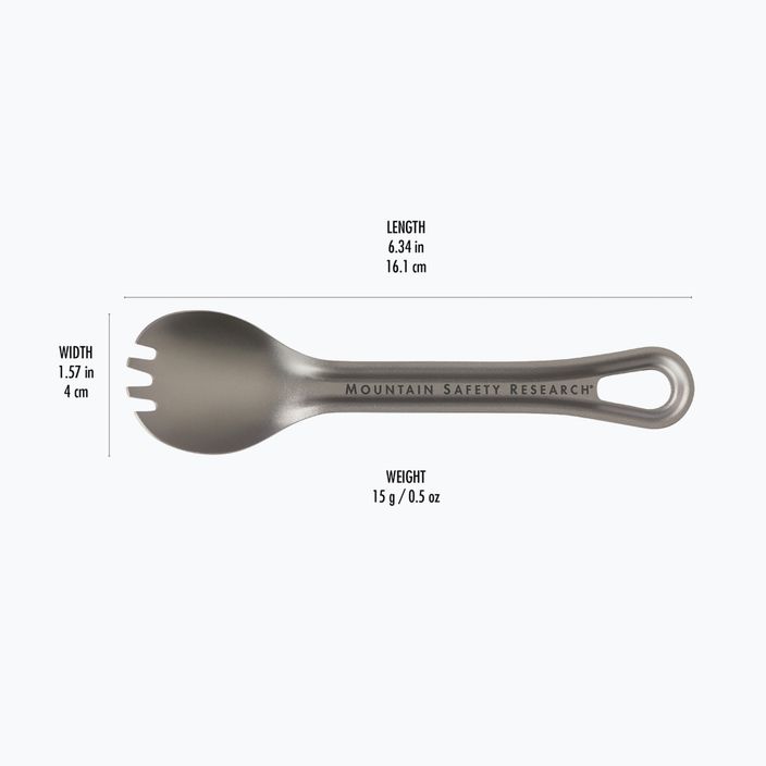 MSR Titan Spork titanium spoon 4