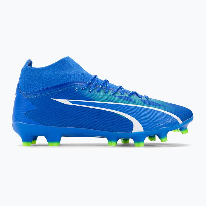 PUMA Ultra Pro FG/AG men's football boots ultra blue/puma white/pro green 2