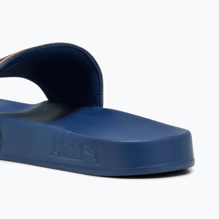 PUMA Leadcat 2.0 slides persian blue/puma white/pumpkin pie 6