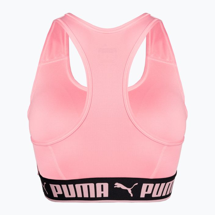 PUMA Mid Impact fitness bra Puma Strong PM coral ice 2