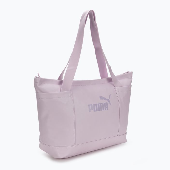 Women's PUMA Core Up Large Shopper 18.5 l grape mist bag 2