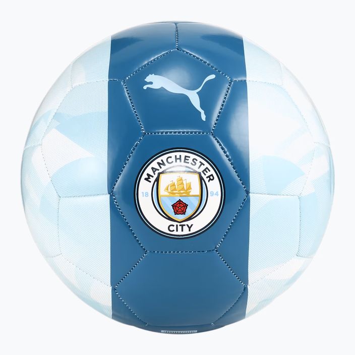PUMA Manchester City FtblCore silver sky/lake blue football size 5