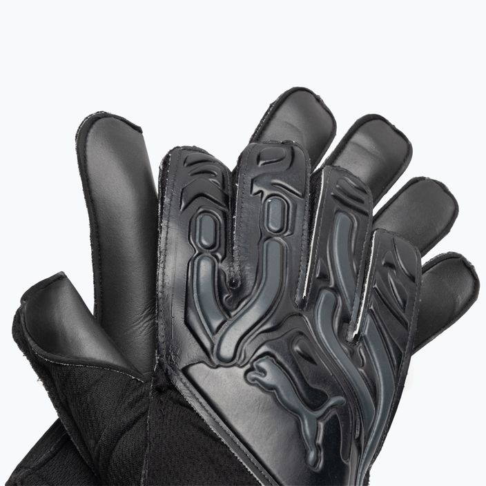 PUMA Ultra Play RC goalkeeper gloves puma black/shadow gray/copper rose 3