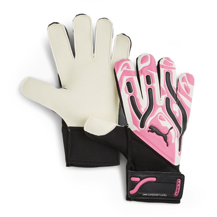 PUMA Ultra Play RC poison pink/puma white/puma black goalkeeper gloves 2