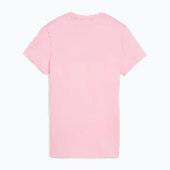 Women's PUMA ESS Logo Tee pink lilac 2