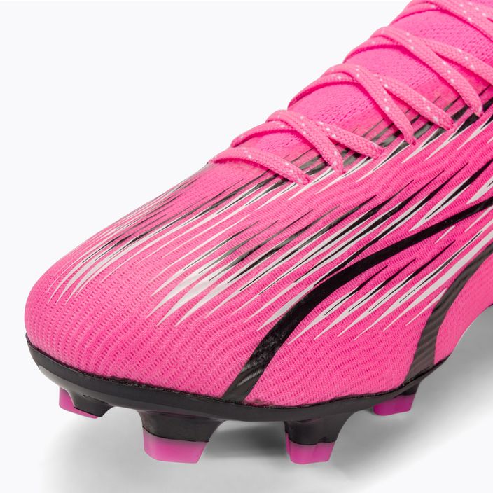 PUMA Ultra Pro FG/AG Jr poison pink/puma white/puma black children's football boots 7
