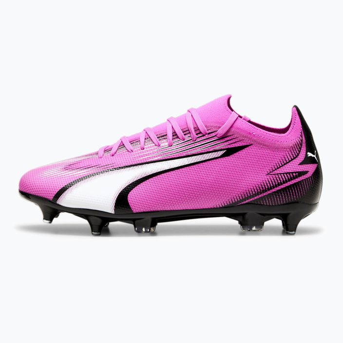 PUMA Ultra Match MxSG football boots poison pink/puma white/puma black 8