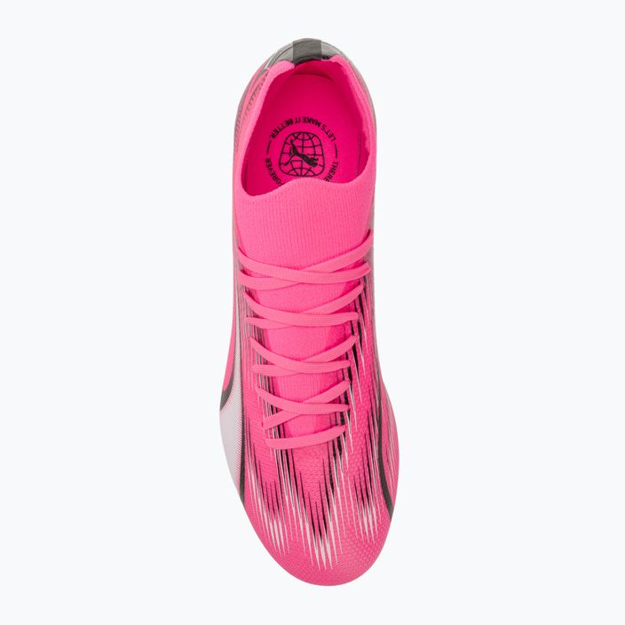 PUMA Ultra Match FG/AG football boots poison pink/puma white/puma black 5