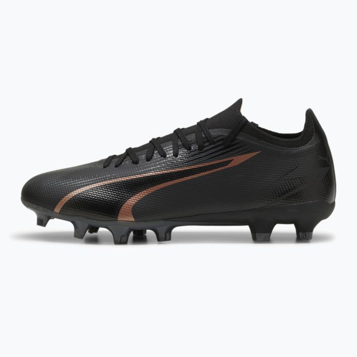 PUMA Ultra Match FG/AG football boots puma black/copper rose 8