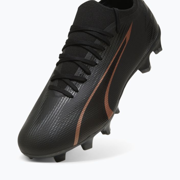 PUMA Ultra Match FG/AG football boots puma black/copper rose 12