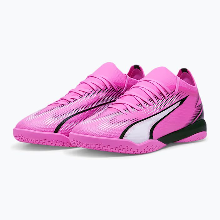 PUMA Ultra Match IT poison pink/puma white/puma black football boots 10