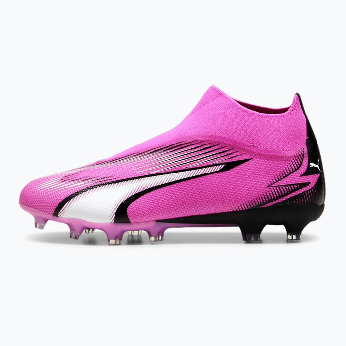 PUMA Ultra Match + LL FG/AG poison pink/puma white/puma black football boots 8