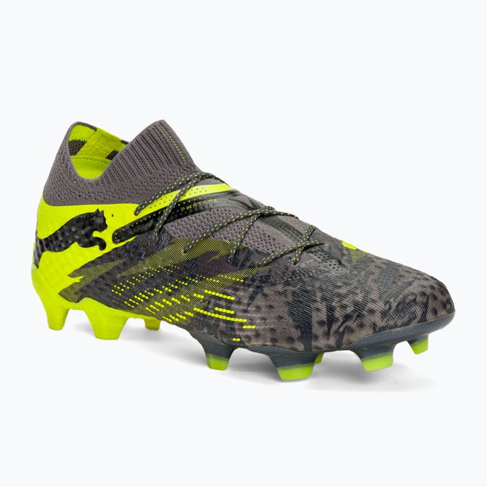 PUMA Future 7 Ultimate Rush FG/AG strong grey/cool dark grey/electric lime football boots