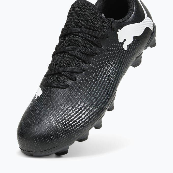 Children's football boots PUMA Future 7 Play FG/AG puma black/puma white 12