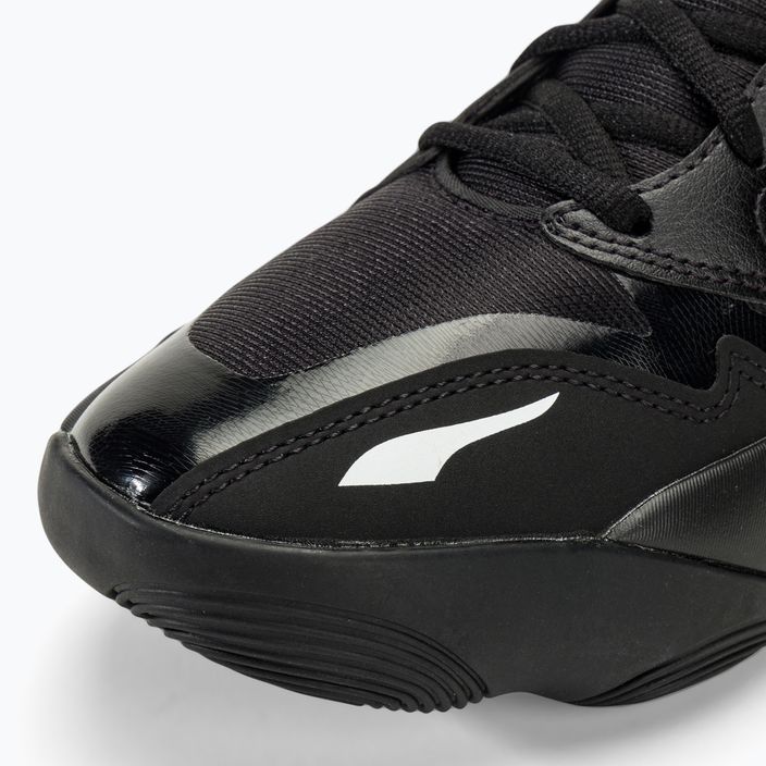 Men's basketball shoes PUMA Genetics puma black/for all time red 7