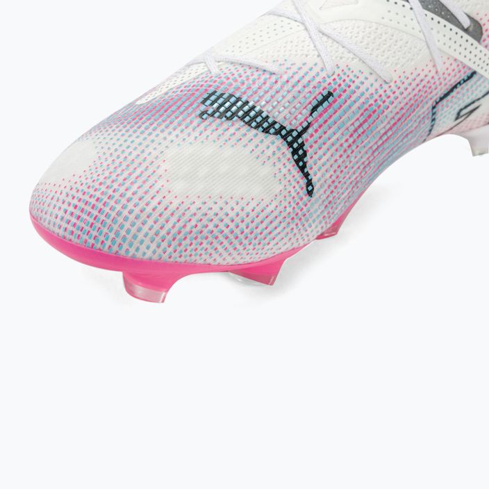 PUMA Future 7 Ultimate FG/AG football boots puma white/puma black/poison pink 7
