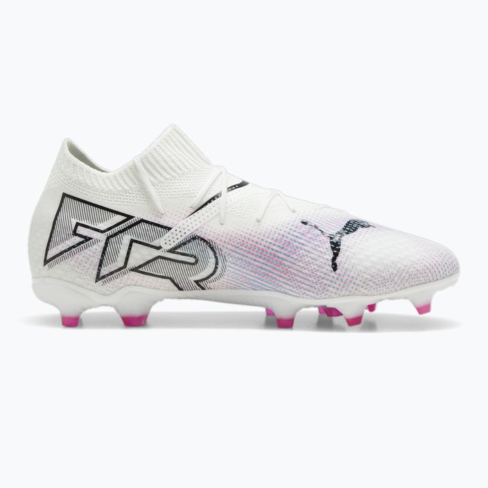 PUMA Future 7 Pro FG/AG football boots puma white/puma black/poison pink 9
